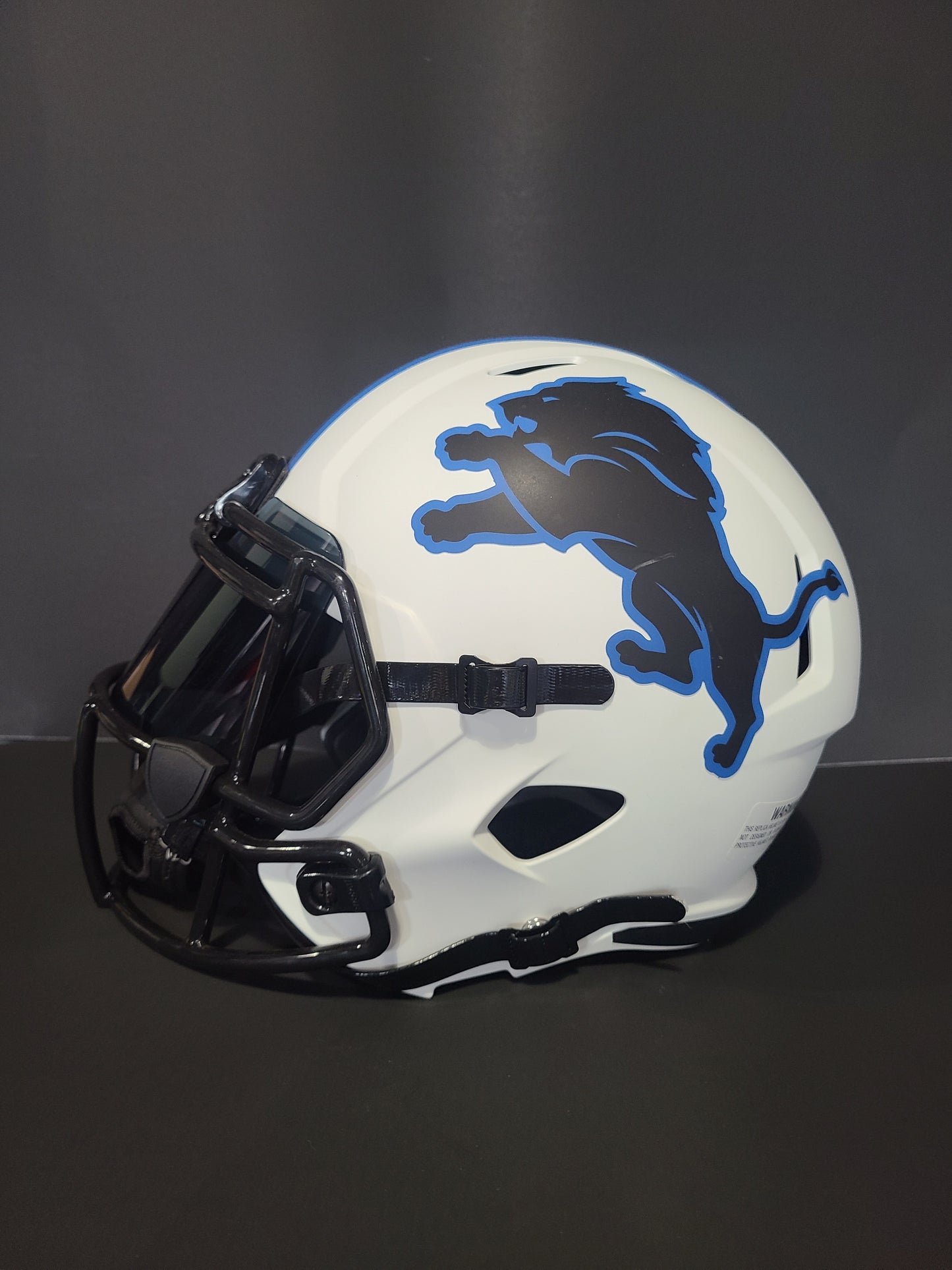 Detroit Lions Jared Goff Lunar Eclipse Replica Helmet Fanatics Authenticated Signature