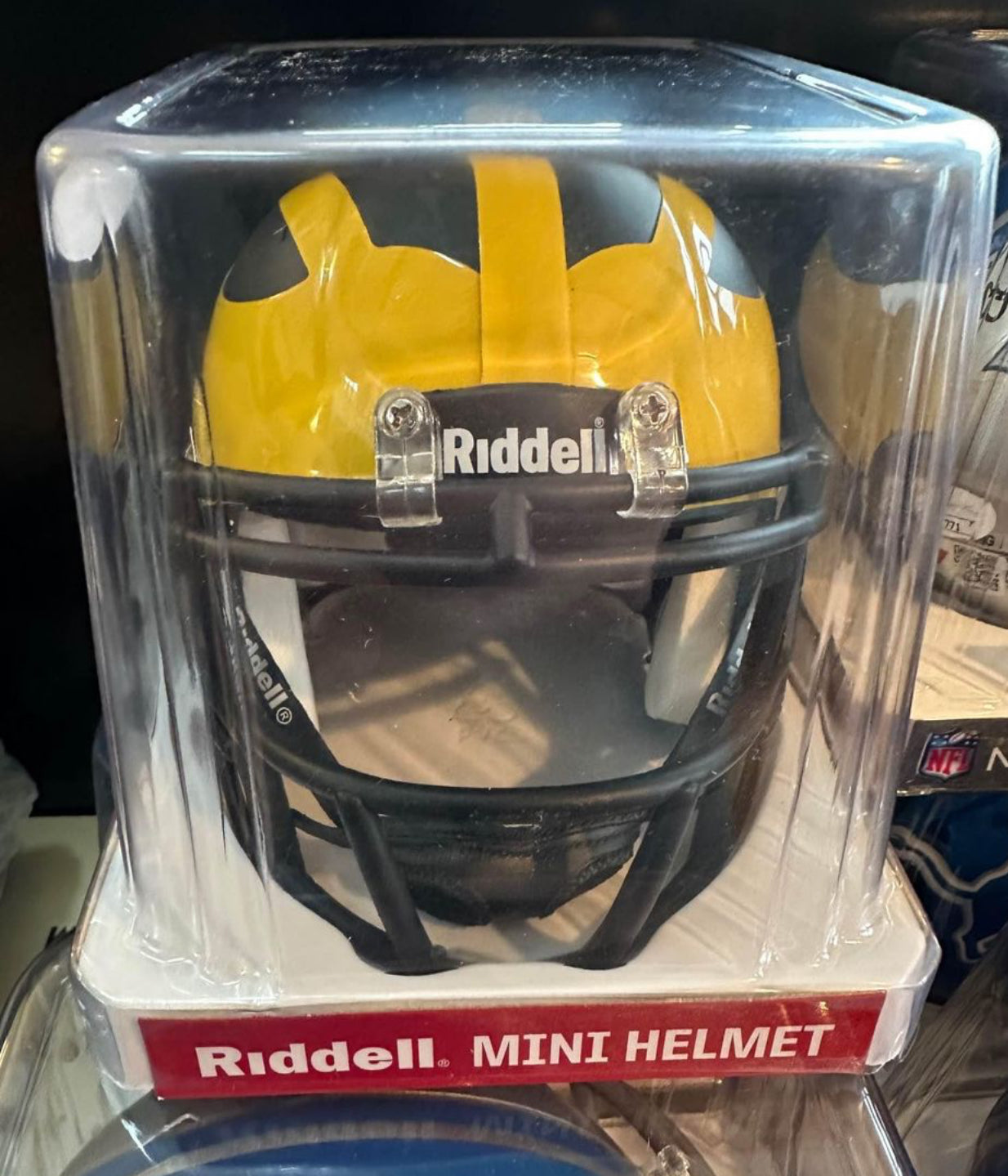 🏈BLAKE CORUM speed MINI helmet signed/autograghed/ COA