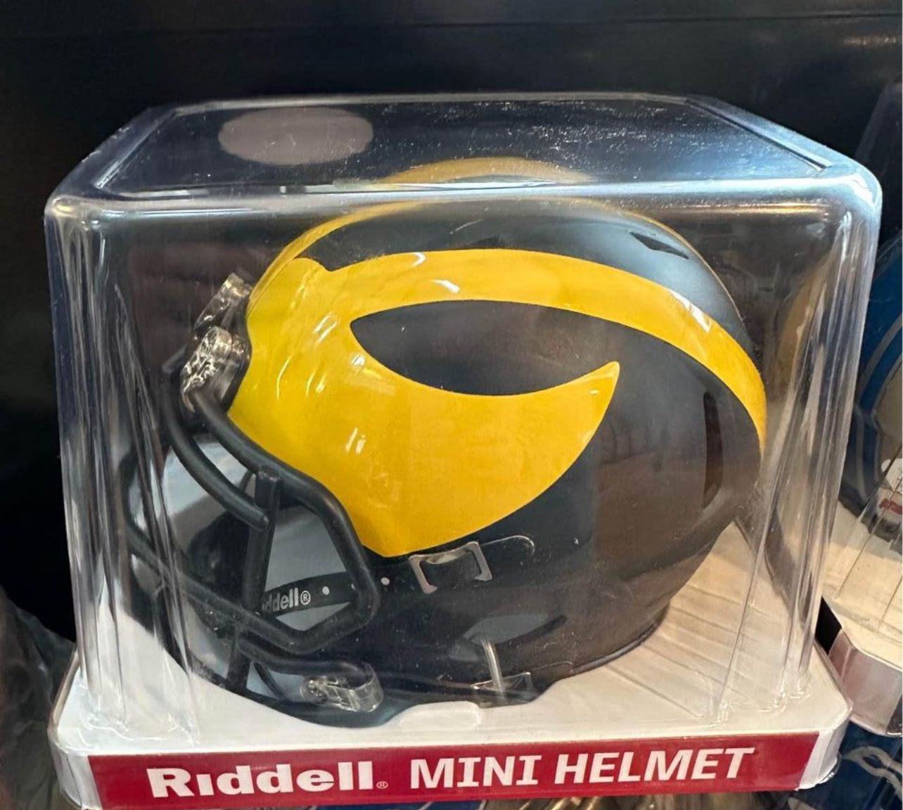 🏈BLAKE CORUM speed MINI helmet signed/autograghed/ COA