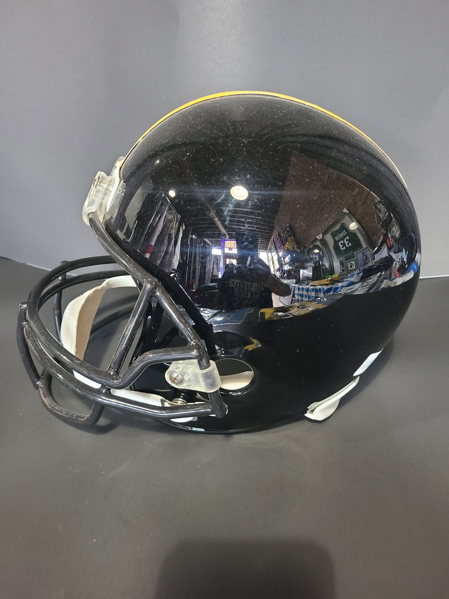 Pittsburgh Steelers Terry Bradshaw Replica Helmet Steiner Authenticated Signature